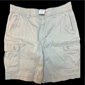 St. John's Bay Comfort Stretch Cargo Shorts Size 34